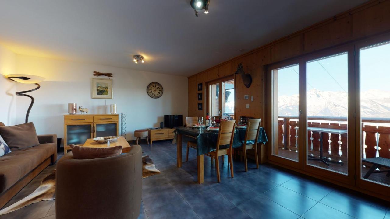 Hauts De Veysonnaz Sauna & View Apartments Esterno foto